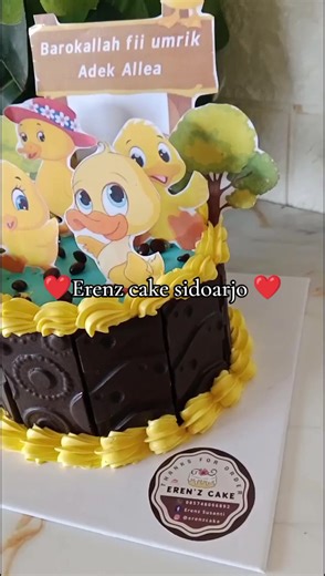 bento cake 🛵 kirim candi puding coklat🛵 kirim PR green residence wa. 085748066892 #birthdaycake #fyppp #bentocake #pudingultah #customcakesidoarjo