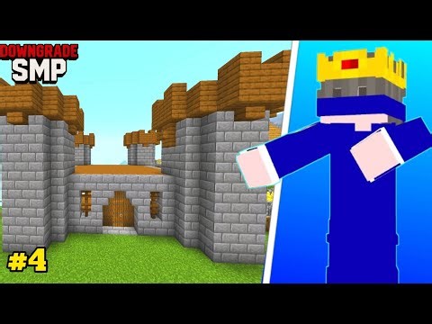 I BUILD A BEAUTIFUL CASTLE 🔥 | DownGrade SMP Season 1 EP #4