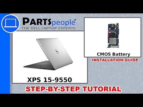 Dell XPS 15-9550 (P56F001) CMOS Battery How-To Video Tutorial