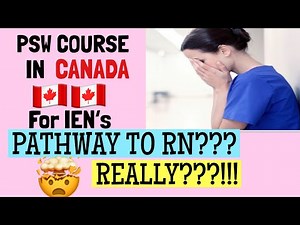 PSW courses for Internationally educated nurses in Canada 🇨🇦