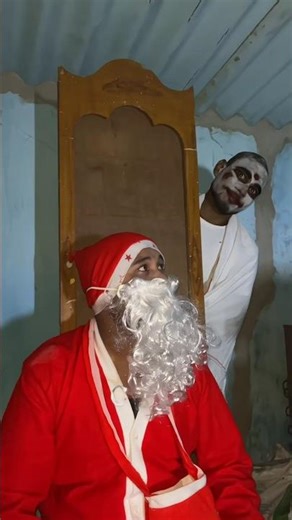 Santa Goggle map dekh kr galat location pr aa gaya 🗺️👻🏴‍☠️ | #shorts #santa #christmas