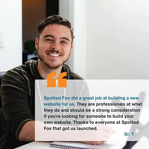 We 李 our clients and their kind words! | Spotted Fox Digital | Facebook