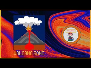 VOLCANO SONG FOR KIDS with LYRICS and KARAOKE / LEARN ABOUT VOLCANO STRUCTURE/Extinct-Dormant-Active