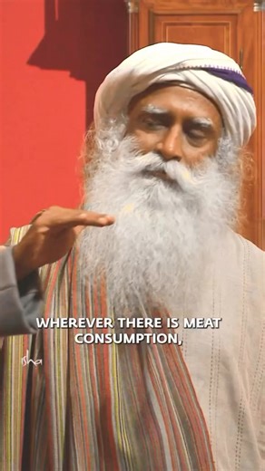 340K views · 4K reactions | Eating Less Meat Can Help You Quit Drinking Transform your life with Sadhguru in seven steps. Visit the link in the bio to learn more about the Inner Engineering Program. | Sadhguru | Facebook