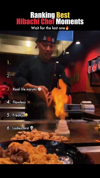 Ranking Best Hibachi Chef Moments