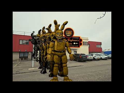 [Blender/FNaF] Springbonnie throughout the years