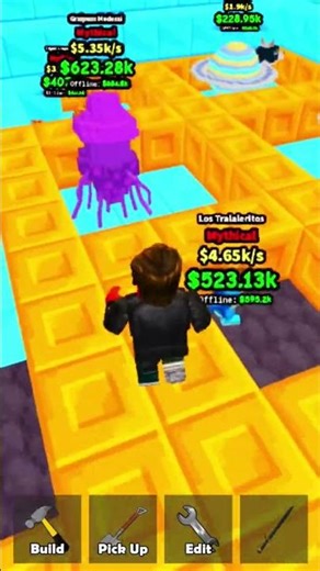 Building the most creative base in Build and Steal #design #tutorial