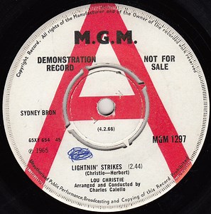 Lou Christie - Lightnin' Strikes