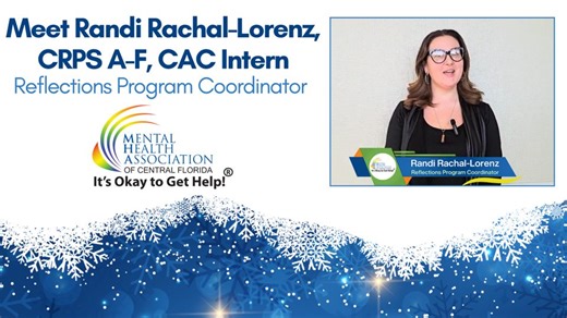 This holiday season, you have the chance to be the light for someone in need by supporting our Reflections Peer Recovery Program!🕯️ Our Reflections Program Coordinator, Randi Rachal-Lorenz, shares her experience running the Reflections Peer Recovery program and how it has positively impacted both her and the Central Florida community. Our Reflections Peer Recovery program support groups bring people together who are going through, or have gone through, similar lived experiences; providing space