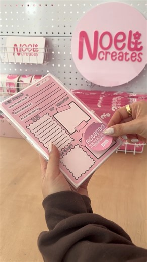 Noeli Creates | Small Business | This is how the best selling notepad is made✨ | Instagram