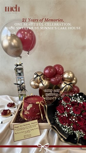 Minnie’s Cake House | Cake in Jaipur| Cake Hampers Jaipur | on Instagram: "Turning 21, the Minnie’s way 🤍🤗✨ {Cake Store in Jaipur, Cake Store, Flavour Cakes, Cakes, Tasty Cakes, Premium Cakes, Aesthetic Cake designs, Bento Cake, Cake Hampers, Birthday Cakes, Anniversary Cakes, Fondant Cakes, Mini Cakes} #cake #bakers #cakestoreinjaipur"