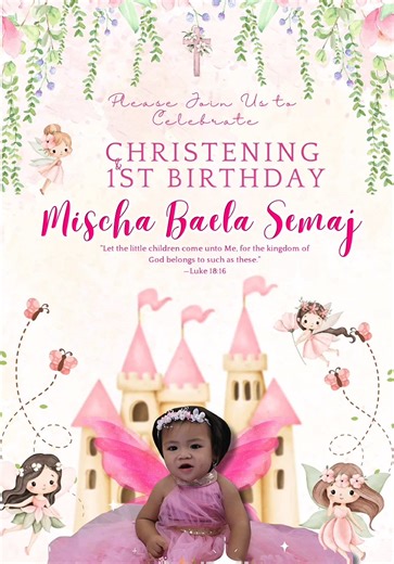 Make your celebration extra magical with a fairy-themed invitation 🧚‍♀️✨ Perfect for birthdays and 1st birthdays—because every little one deserves a touch of enchantment 💖 Message us to customize yours today! 📩 R.Digitalism #fairyinvitation #fairydigitalinvitation #digitalinvitation #christeninginvitation #fairychristeninginvitation