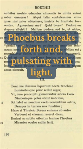 I translated this poem (Consolation of Philosophy 1.3) back in 2013, when I was in graduate school for medieval philosophy. I'm grateful for my classical education, which opened up for me both the poetic beauty and philosophical acuity of writers like Boethius. #boethius #consolationofphilosophy #spokenlatin #medievalpoetry #medievalphilosophy #classicaleducators | Magister Andrews - Joyful, Accessible Latin