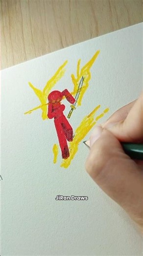 How to draw jun combat gods stickman #stickman #drawing