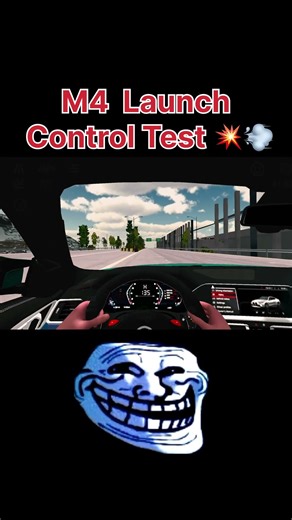 M4 Com Launch Control Test 💥💨 #vivia #fyp #gaming #m4competition