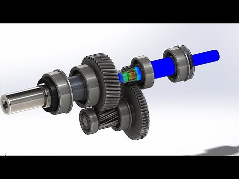 Solidworks simulation shaft design