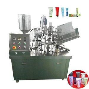 [Hot Item] Industrial Plastic Tube Crimping Machine Rotary Type Tube Filler Sealer Paste Filling and Closing Equipment