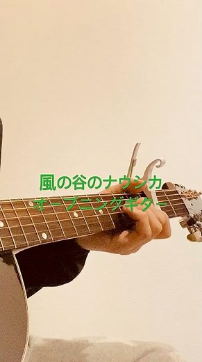 風の谷のナウシカ オープニングソロギター #ソロギター #ナウシカ #風の谷のナウシカ #ジブリ #弾いてみた #GuitarSolo #久石譲 #Ghibli #アコギ #演奏動画