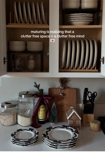 my 2025 @pinterest vision board coming to life 🥹😭 @Anthropologie #pinterestaesthetic #kitchenorganization #girlythings #cleangirl #selfgrowth