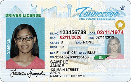 Need A Gold Star On Your Tennessee Driver’s License To Fly? (TN REAL ID)