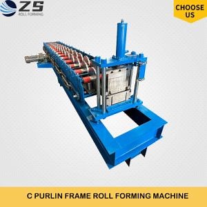 [Hot Item] Industrial-Grade Cold Roll Forming Machine for C Purlin Production