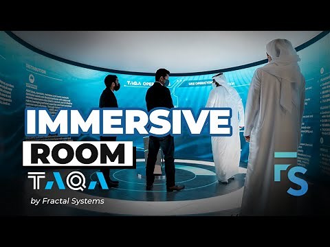Immersive Room with LED Floor - Fractal Systems