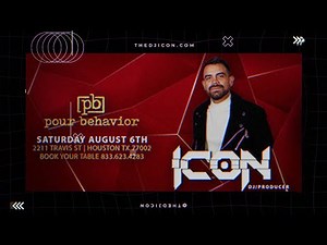 DJ Icon LIVE from Houston - An Exclusive, Unedited Performance