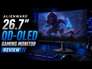 Alienware 26.7'' QD-OLED Gaming Monitor Review | Best OLED Gaming Monitor 2026!