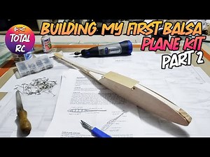 Building My First Balsa Model Plane Kit (West Wings Merlin) - Part 2