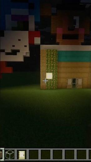 🧸 I Built a Cute Freddy Fazbear in Minecraft!