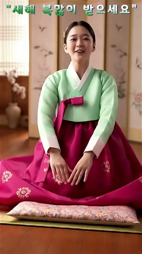 #Shorts 🧧 "15살 AI 소녀의 마음 담은 새해 덕담! 🧧✨" #dance #댄싱 #댄스챌린지