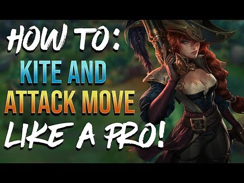 How to ATTACK MOVE LIKE A PRO IN ANY ROLE (Kite and Last Hit Better) - League of Legends
