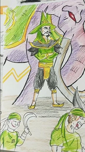 Banana stalk, out of 10, how much would you give? #Teaching drawing #drawing #banana stalk #cartoon