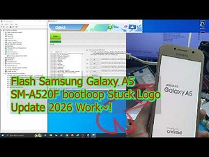 Tutorial Flash Samsung A5 SM-A520F via Odin Work