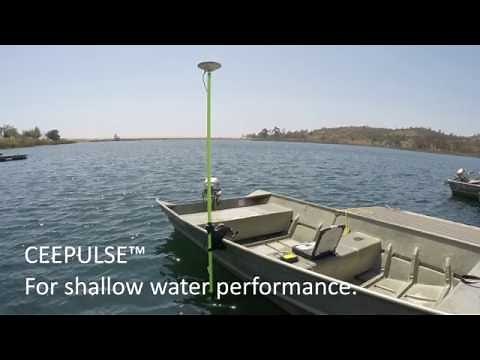 CEE HydroSystems Single Beam CEEPULSE Echo Sounder in Shallow Water Survey