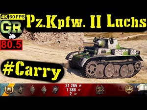 81_World of Tanks Pz.Kpfw. II Luchs WoT Replay - 3 Kills 1.9K DMG(Patch 1.4.0)