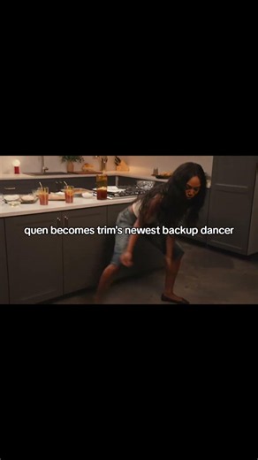 quen becomes trims newest backup dancer