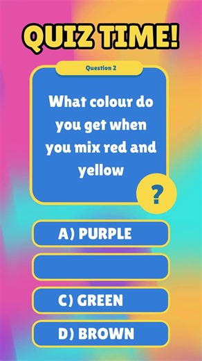 colour Quiz challenge /Guess the Right colour /Fun Learning Game