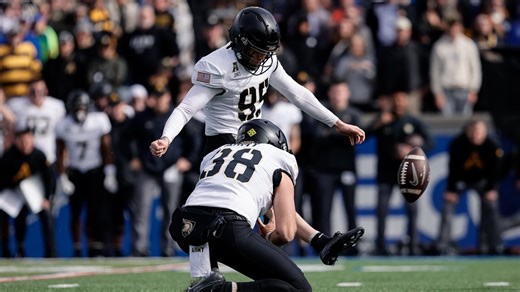 Dawson Jones makes game-winning field goal on final play to give Army a 20-17 victory over Air Force