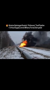 13K views · 15K reactions |  Ukraine Sabotages Russia’s “Koltsovoy”...