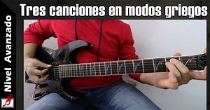 Tres canciones en los modos dórico, frigio y mixolidio