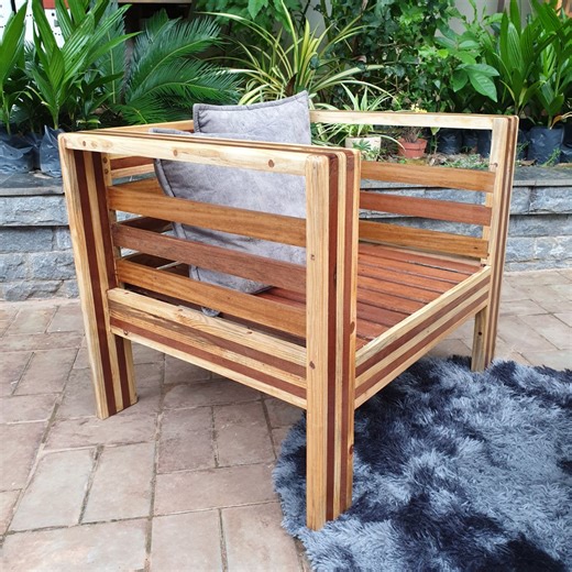 23K views · 509 reactions | DIY Craftsman Making Single Lounge Set Chair | Lounge Chair Idea | Woodworking Tools TV | Facebook