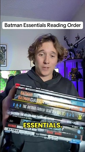 Batman Essentials Reading Order!! #batman #dccomics #batfamily