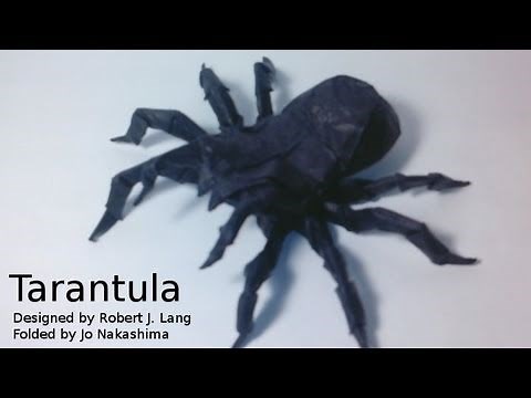 Origami Tarantula (Robert J. Lang)