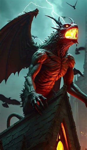 Hard Screech From Gargoyle | Sound Effect #soundeffect #sound