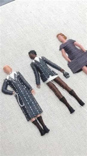 designboom magazine on Instagram: "@moschino shares a glimpse of its ‘collezione 04’ fall/winter 2025 collection through the delicate embroidery art of @valentina.lobos__ 🧵✨ #designboom #moschino #embroidery #textileart"