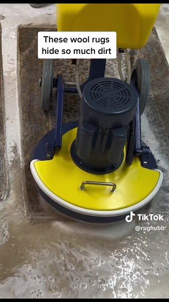 Deep Cleaning a Dirty Wool Rug - Impacted Dirt Removal