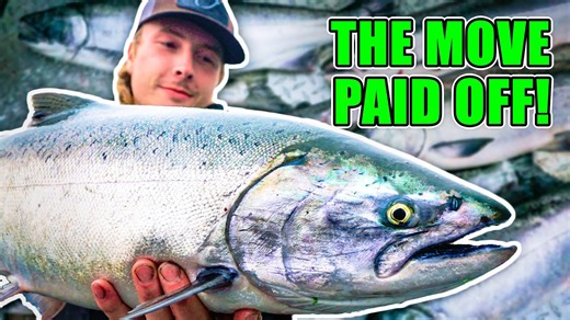 This huge move changed the whole day | Epic Columbia River salmon fishing