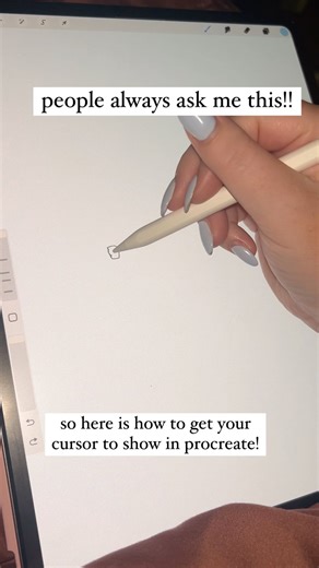 13K views · 57 reactions | People always ask me what app I’m using and how to get my brush cursor on!! #procreate #lettering #digitalart #digitallettering #procreateart | Brigid Carey | Facebook