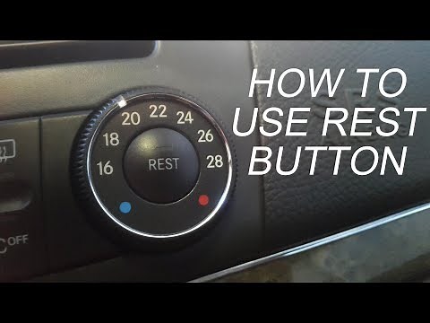 What is REST button on Mercedes-Benz